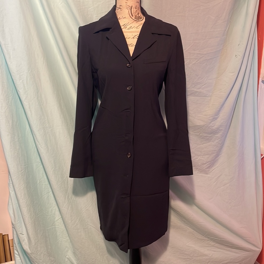 GUY LAROCHE vintage shirt dress in sz 38